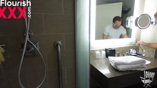 BTS of chad white and zara ryan shower sex tape