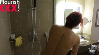 BTS of chad white and zara ryan shower sex tape