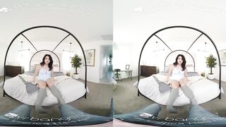 VR BANGERS Freaky 18 Year Old Lets You Penetrate Her Tight Asshole VR Porn