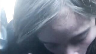 Dyke bestfriend blows my dick til I cum