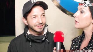 german street casting - bimbos ask dude for sex