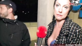 german street casting - bimbos ask dude for sex