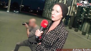 german street casting - bimbos ask dude for sex