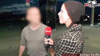 german street casting - bimbos ask dude for sex