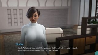 COLLEGE TIED #174 • Big Boobed mom ejaculates rough having fun with her toy