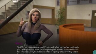 COLLEGE TIED #174 • Big Boobed mom ejaculates rough having fun with her toy