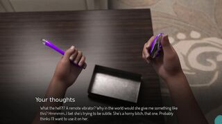 COLLEGE TIED #174 • Big Boobed mom ejaculates rough having fun with her toy