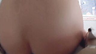Wild German red head having fun with her sex vibrators
