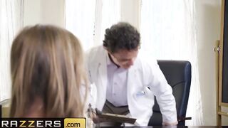 Brazzers - Doctor uses new Oral Exam for Slutty barely legal Year Older Ashley Lane