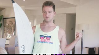 Turned On Step-Milf Dana DeArmond Seducing Her Pure Surfer Step-Son