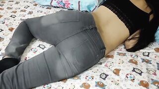 My sister-into-law with her leggings on, she has a incredible sexy butt and she's very irresistible, I'll