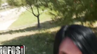 MOFOS - POV Public pickup of euro long tit tourist Linda Blac