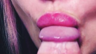 fellatio made from close up camera