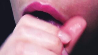 fellatio made from close up camera