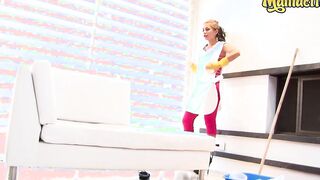 MAMACITAZ - (Laura Montenegro & Alex Moreno) Showing Off Hispanic Maid Wants Dick