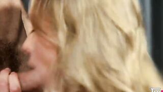 sexy perfect goddess Ivana Sugar rough screwed by a long white penis