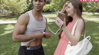 LETSDOEIT sexy Russian Stacy Snake Fucks Abroad With Fit Dude