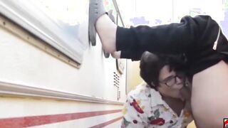 Secret oral sex with Claudia Marie ctdx