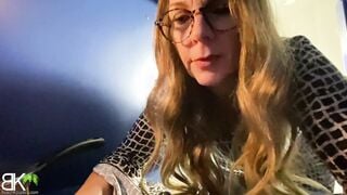 I get my LONG BUTT STUCK inside the cabinet and my husband FUCKS me and CREAMPIES ME!
