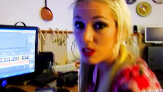 Bae blonde tattooed 18 Yo Milky view his own Anal Porn review