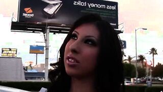 Beauty Hispanic College bimbos Esperanza Diaz Pickup for Hard Casting Boned