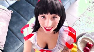 Snow White Cosplay - Cum and Dick for Hanna Hidden