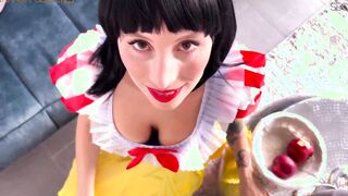 Snow White Cosplay - Cum and Dick for Hanna Hidden
