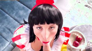 Snow White Cosplay - Cum and Dick for Hanna Hidden