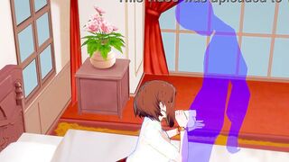 My Hero Academia Animated - Uraraka Bj and fuck - Japanese chinese Manga Hentai Sex Tape Game Porn