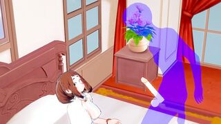 My Hero Academia Animated - Uraraka Bj and fuck - Japanese chinese Manga Hentai Sex Tape Game Porn