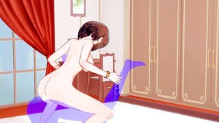 My Hero Academia Animated - Uraraka Bj and fuck - Japanese chinese Manga Hentai Sex Tape Game Porn