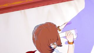 My Hero Academia Animated - Uraraka Bj and fuck - Japanese chinese Manga Hentai Sex Tape Game Porn