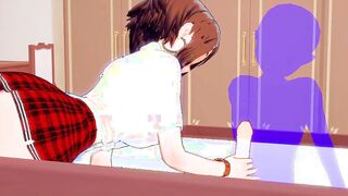 My Hero Academia Animated - Uraraka Hand Job and nailed - Japanese chinese Manga Cartoon Scene Game Porn