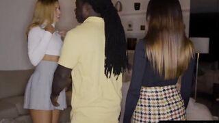 BLACKEDRAW Eurobabes Baby & Agatha love sharing long african cock