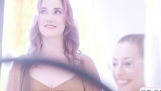 Big Titted photographer facesitted by camgirl