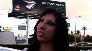 Cutie Hispanic College Women Esperanza Diaz Pickup for Hard Casting Banged