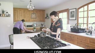 UsingSlut - Look Alike step daughter and StepMom Share Each Other’s Bodies with StepDaddy and Enjoy Freeuse Nailed - Angeline Red, Jessica Ryan