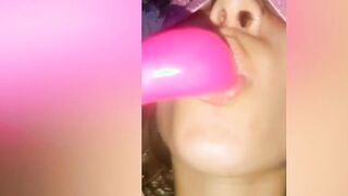 MY FRIEND FROM HERMOSILLO, SONORA SHOWS ME HOW SHE LOVED HER NEW TOY