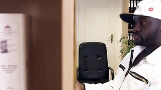 Bums Buero - German milf blows ebony dick at the