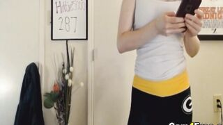 Incredible Sexy beauty Hottie Bae Riding Her Toy Sex Toy