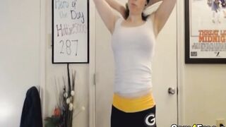 Incredible Sexy beauty Hottie Bae Riding Her Toy Sex Toy