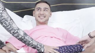 PervFamXX - Petite Blonde 19 Year Old Stepsister Tana Waters Shares Her 19 yo Year Older Stepsister Destiny Cruz With Her Hubby