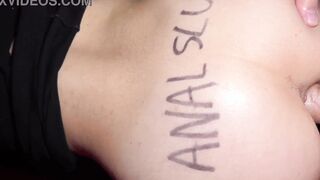 Anal Hottie Wifey Vanessa Cliff Takes 2 Loads Inside Her Booty