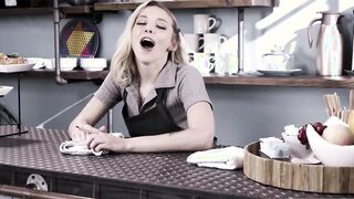 Blonde Bombshell Sucks Off Her Bf and Getting Banged! at