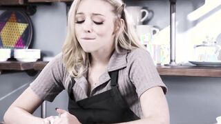 Blonde Bombshell Sucks Off Her Bf and Getting Banged! at