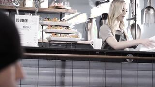 Blonde Bombshell Sucks Off Her Bf and Getting Banged! at