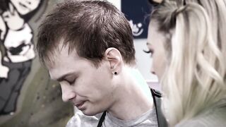 Blonde Bombshell Sucks Off Her Bf and Getting Banged! at