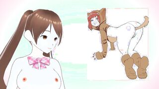 Try Not To Cum Challenge to More Cartoon With Me REMATCH (Rule 34, Lewd VTuber)