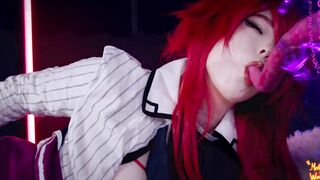 Issei catches Rias having sex with a monster. DxD - MollyRedWolf