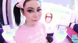 Lenna Lux Visits Huge Gulp Girls